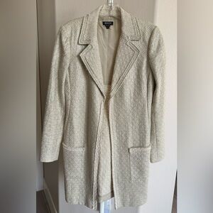 Elegant Cream Women's Coat